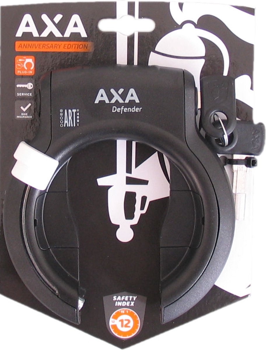 AXA Defender RL ringslot zwart spatb bev. Anniversary Edition