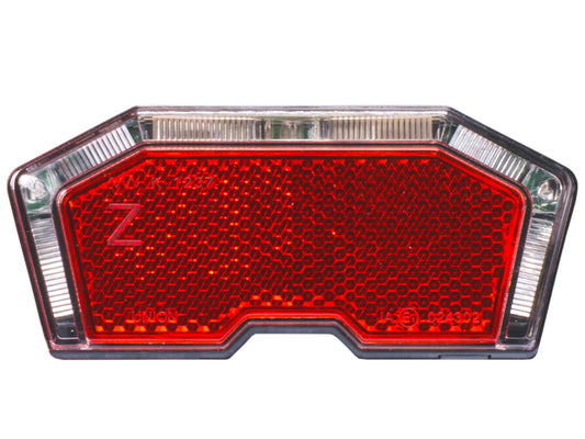 Simson 022021 batterij bagagedrager achterlicht "Tunnel" 3 LED auto/on/off