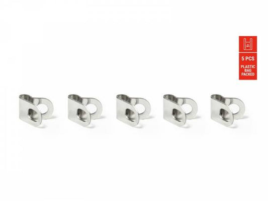 Eurofender Snello fixing clip RVS (5)