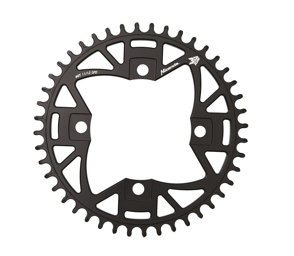 Miranda tandwiel 38T Chain Flow 3D BCD104, zwart