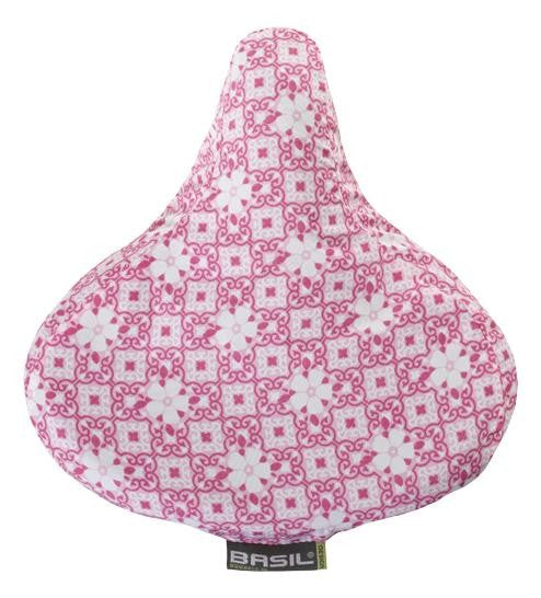 Basil 50166 Blossom Scrap saddle cover - zadeldekje licht roze
