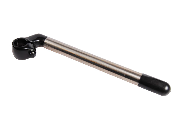 Kalloy stuurpen 25.4 - 280 mm. zwarte kop RVS pen