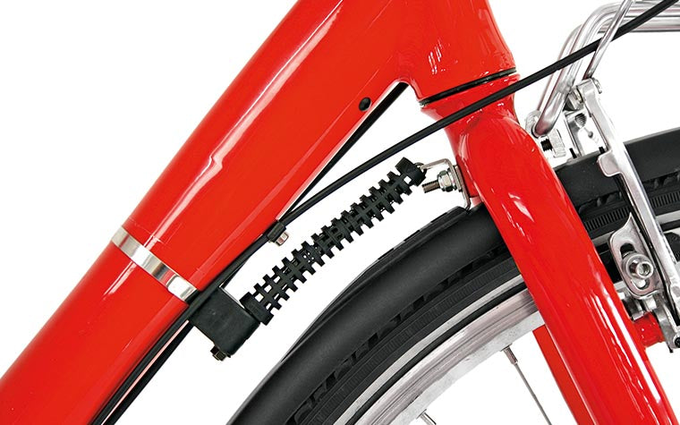 Hebie stuurdemper universeel tot 62 mm. zwart/RVS