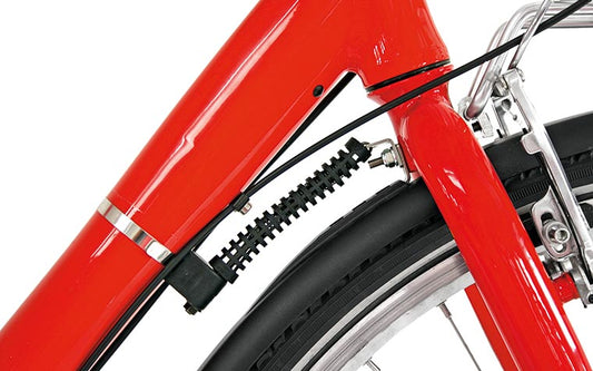 Hebie stuurdemper universeel tot 62 mm. zwart/RVS