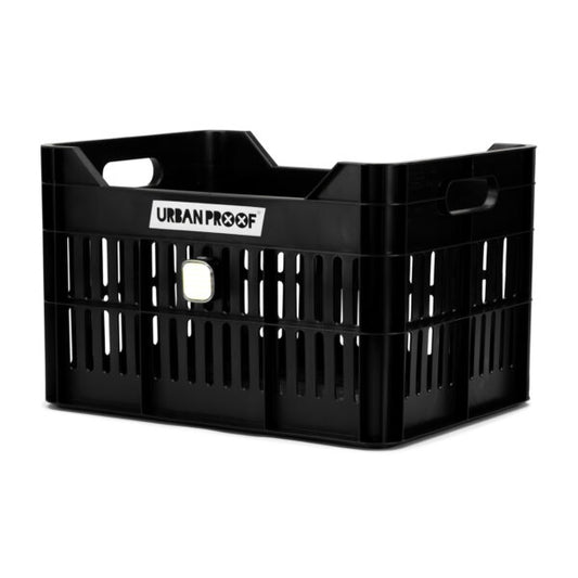 Urban Proof fietskrat 30L Click Black - Recycled