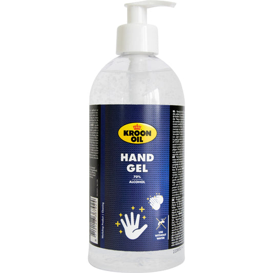 Kroon-Oil hand gel 70% alcohol 500 ml.