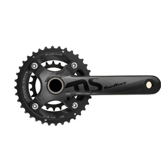 Sun Race FCMS66 crankstel 10 spd. 36/22T. 175 mm. + BBM97