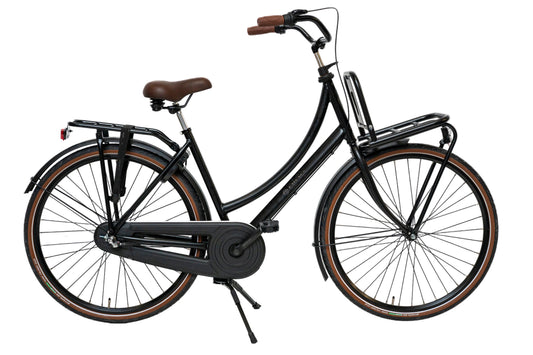 ALDO oma Cargo-A dames 28" 3GRB - 57 cm mat zwart