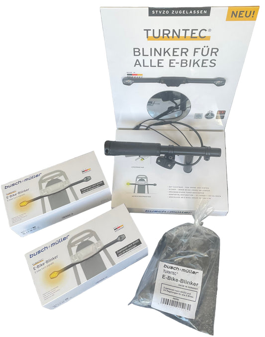 B&M Turntec-display, richtingaanwijzers voor E-Bikes