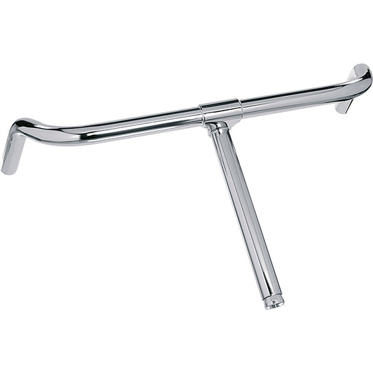 Stuur oma chroom - vaste stuurpen 300 mm. breed