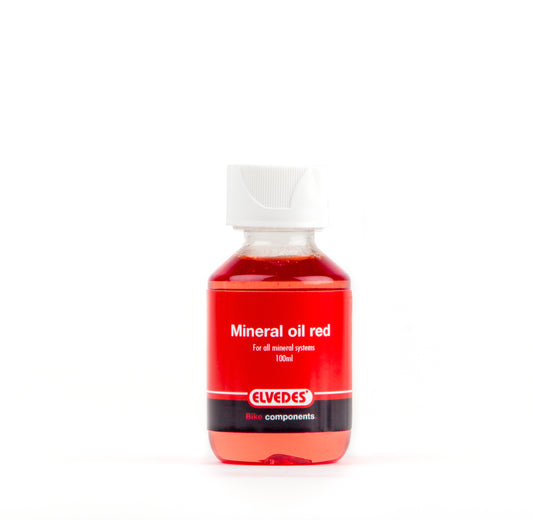 Elvedes 2016005 mineraal olie rood Shimano 100 ml.