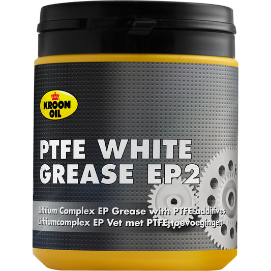 Kroon-Oil white grease EP2 complex PTFE 600 gram