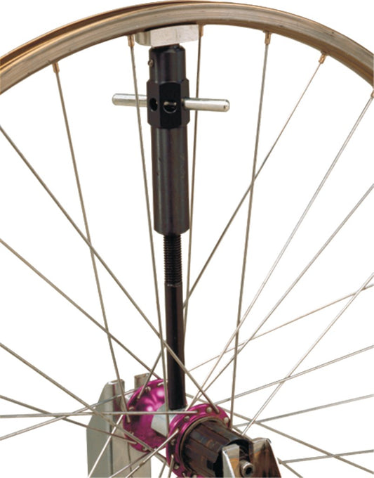 Cyclus velg-hoogteslag controle en richtapparaat