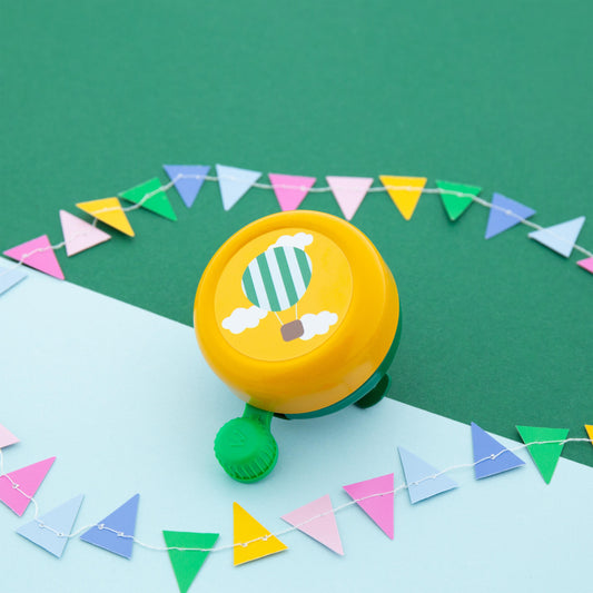 Widek kinderbel Explorer Dreamy Balloon groen/geel op kaart