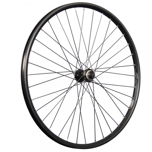 Voorwiel 26" 21-559 Taurus alu. zwart Shimano TX505 schijfrem