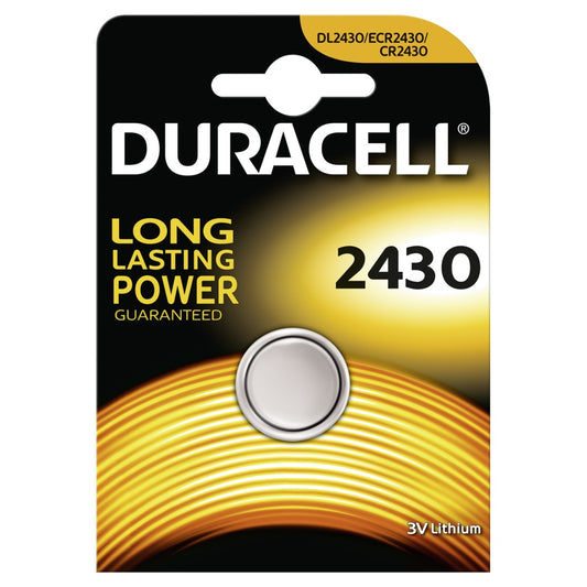Batterij Duracell Knoopcell DL2430