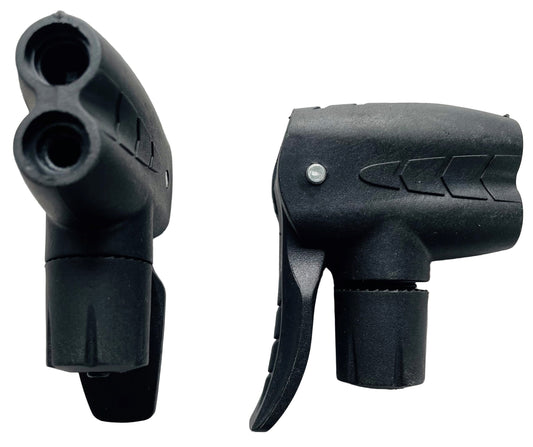 MP kop pompslang Retro Pressure Footpump voetpomp