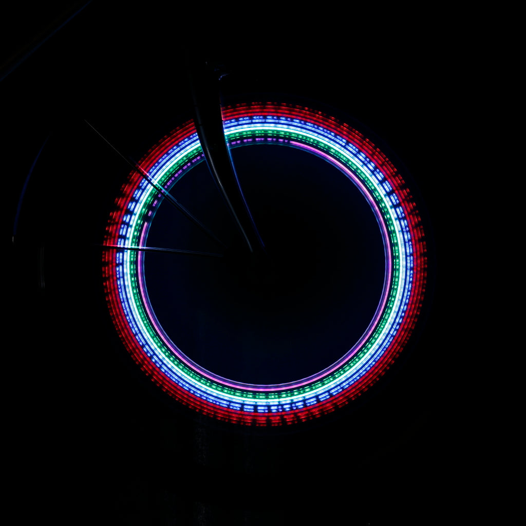 IkziLight verlichtingset Flashy 2 12 patronen en spaakklem 11 Tech LED transparant