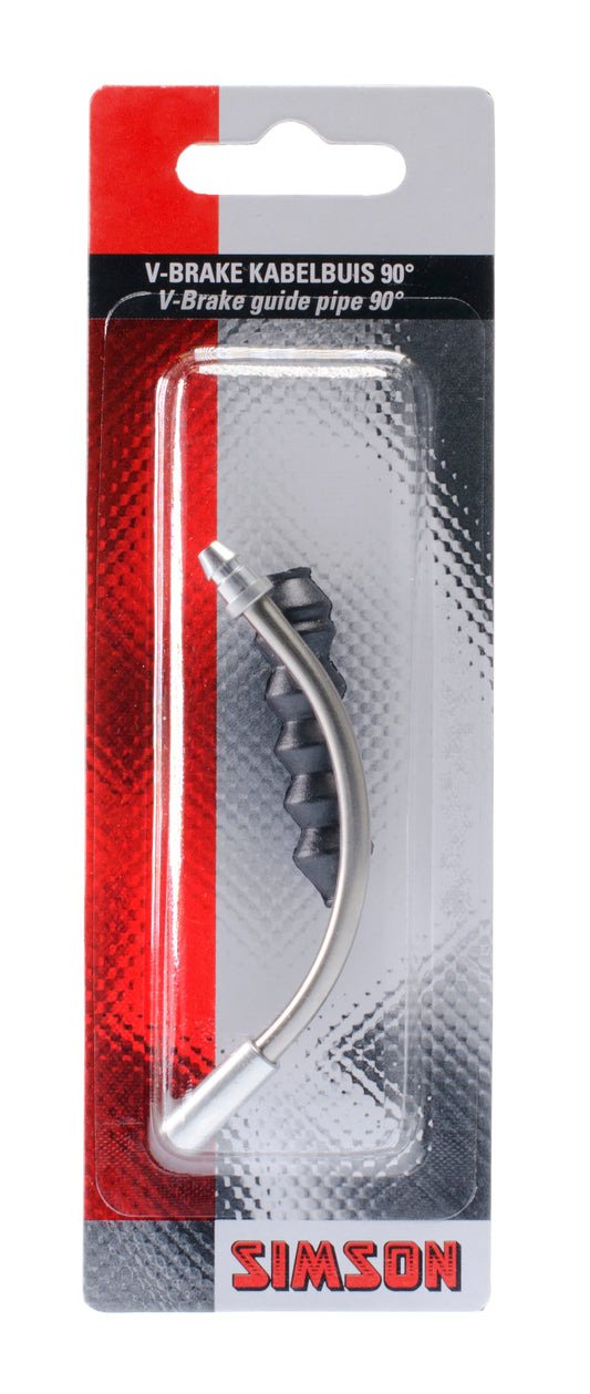Simson 020237 V-brake remkabelbuis inclusief rubber huls