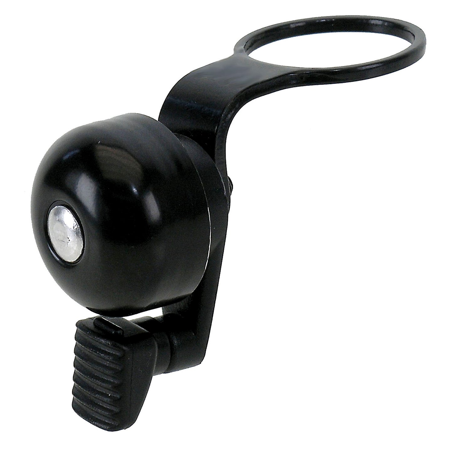 Fietsbel stuurpen bevestiging 1.1/8' zwart 32 mm.
