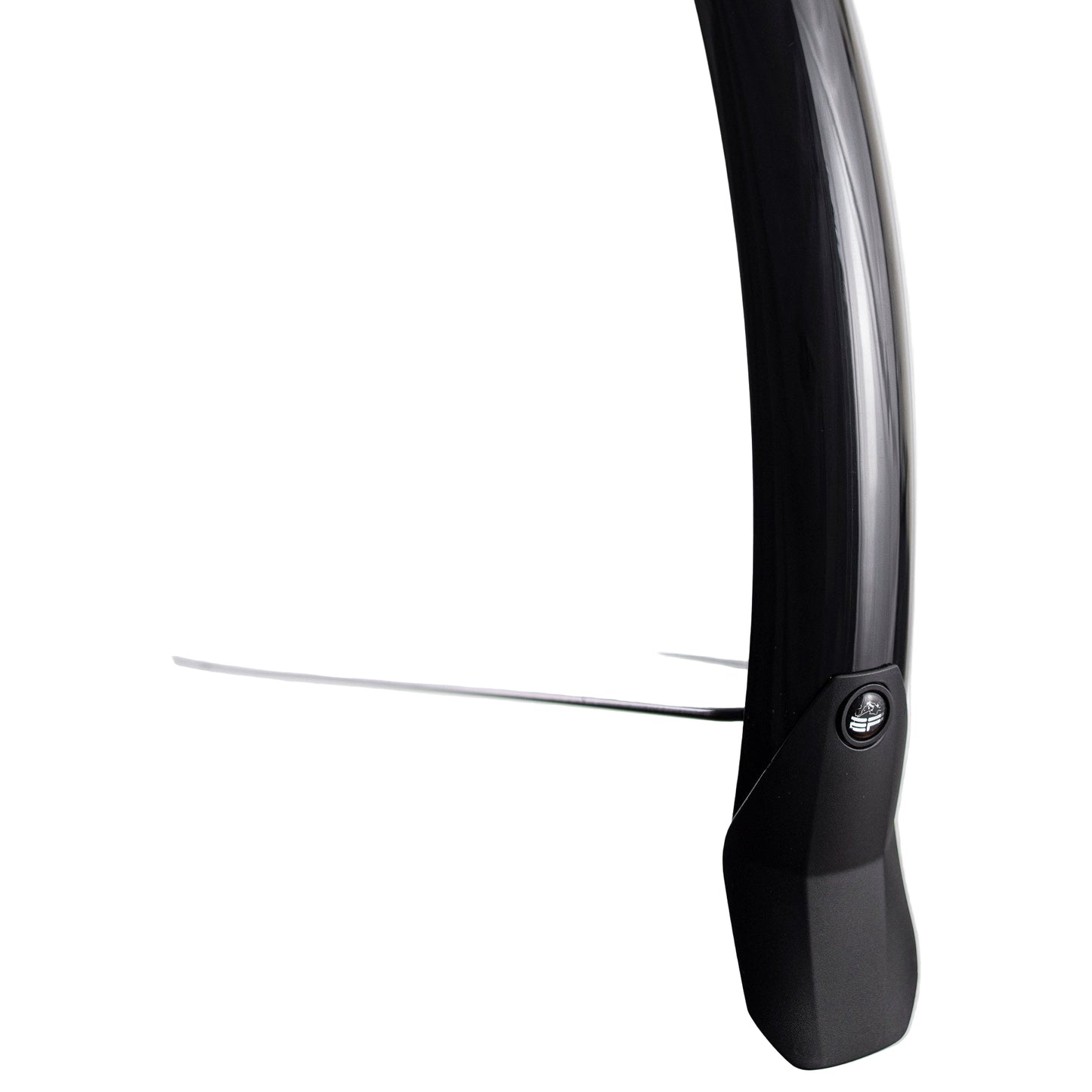 Eurofender spatbord voor Mudguard Lampo 28"- 58 mm. mat zwart