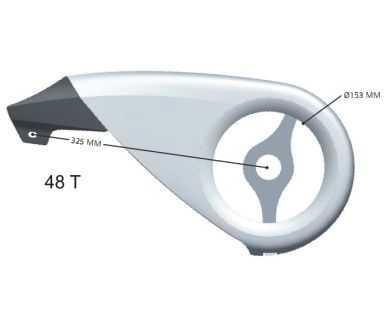Hesling kettingscherm Xtension 48T.