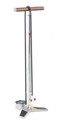 MP Air Fighter voetpomp met houten handgreep, digitale drukmeter,14 av/sv/dv