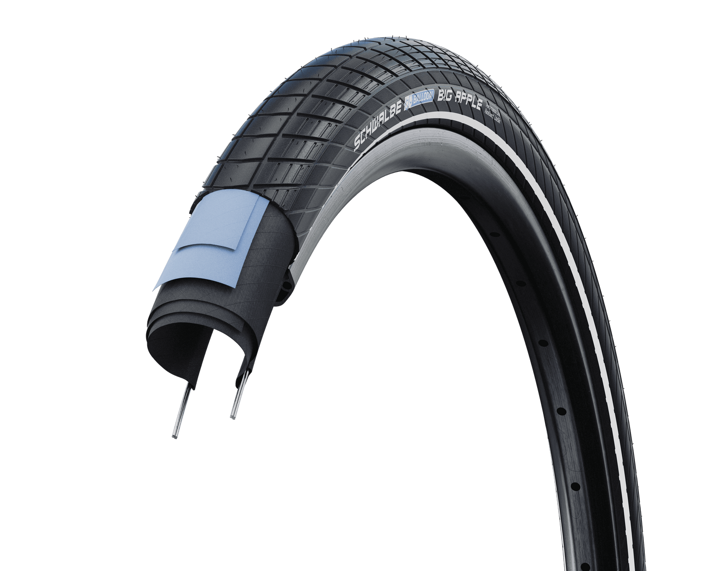 Bub. 50-507 / 24x2.00 HS 430 Big Apple Perf. RaceGuard B/B-SK+RT ADDIX - Schwalbe 11100302