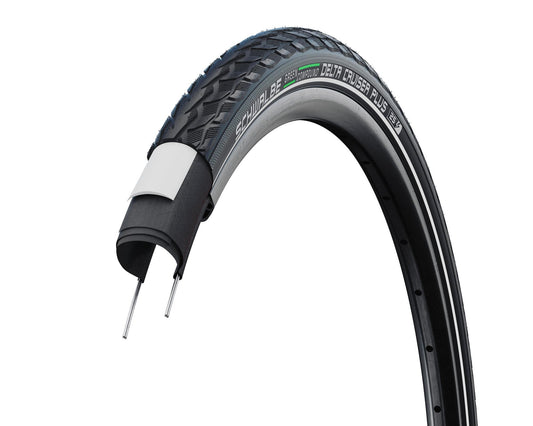 Schwalbe Bub. 37-590 / 26x1.3/8 HS 431 Delta Cruiser Plus PunctureGuard TS B/B+RT - 11159010.01