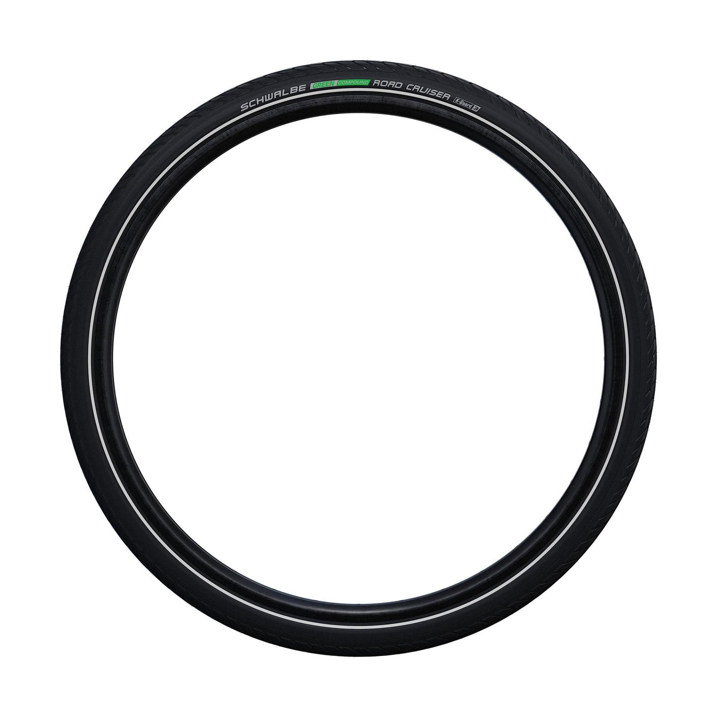 Bub. 37-622 / 28x1.40 - 700x35C HS 484 Road Cruiser K-Guard B/B+RT GREEN - Schwalbe 11101305