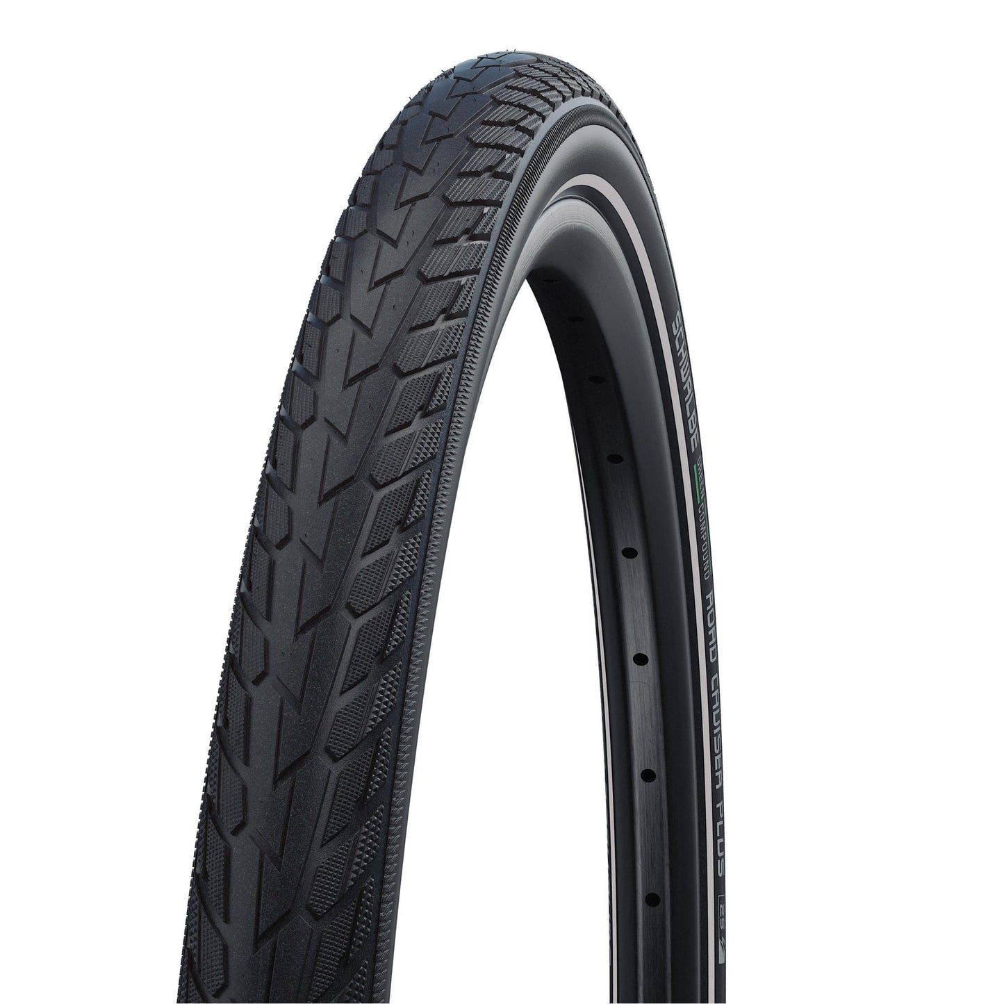 Bub. 42-622 / 28x1.60 HS 484 Road Cruiser Plus PunctureGuard B/B+RT GREEN - Schwalbe 11159084