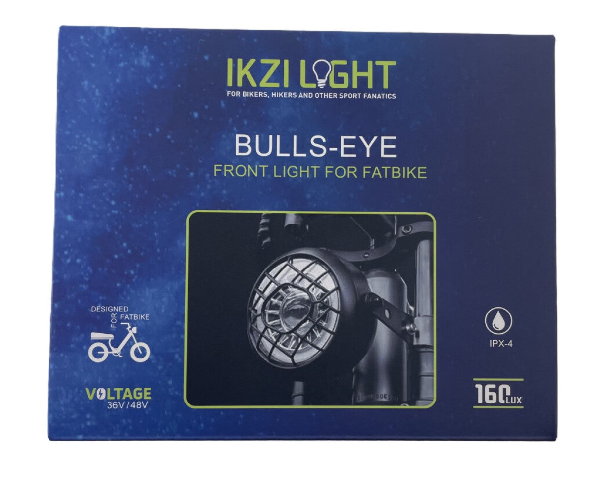 IkziLight koplamp Bulls-Eye t.b.v. fatbike