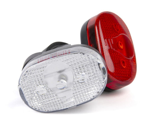 IkziLight 3-led-set wit/rood
