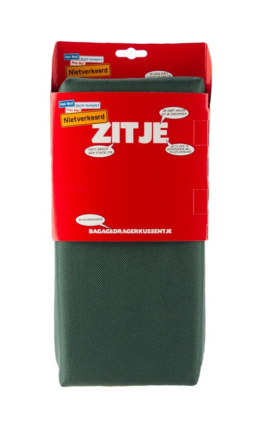 N/V zitje bagagedrager 32x15x5 cm donkergroen