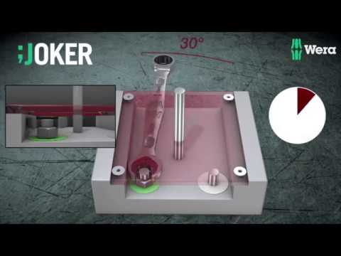 Cyclus Wera Joker steek-/ ring- ratelsleutel 10 mm