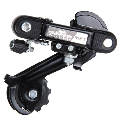 Sun Race RDM2T LD-HP achterderailleur 6/7V lange kooi met bout direct