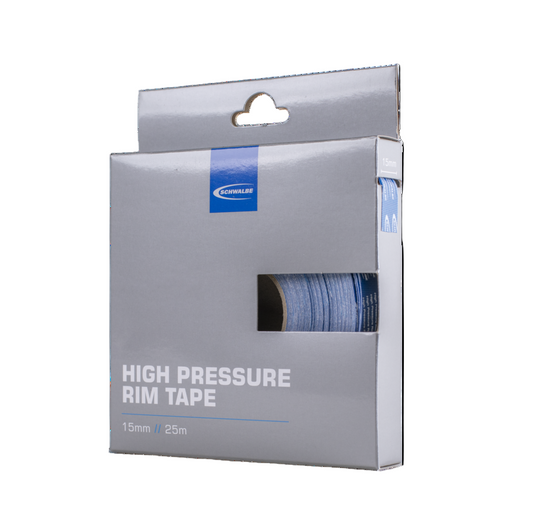 Schwalbe hoge druk velglint zelfklevend 15 mm. breed - rol 25 meter - 880018