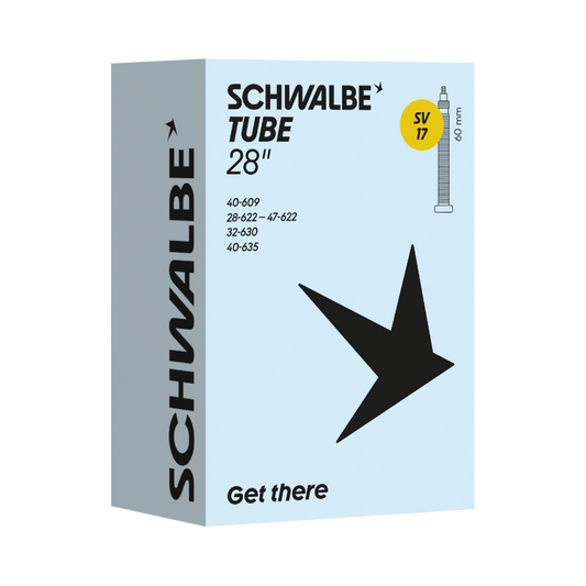 Schwalbe Bib. SV 17 - 60 mm. / 28/47-622/635 / 28x1.3/8 - 28x1.1/2 - 28x1.75 - 28x1.1/4 - 27x1.1/4 - 10463363