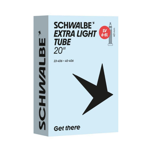 Schwalbe Bib. SV6-EL extra light - 23/40-406 IB black 40 mm. - 10463823