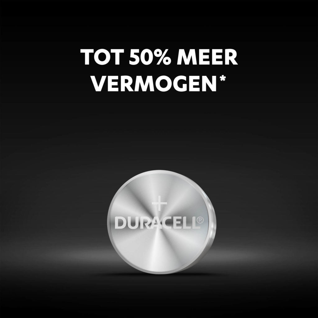 Batterij Duracell knoopcell LR44