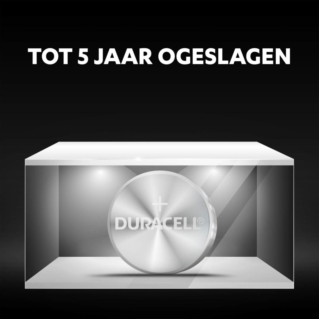 Batterij Duracell knoopcell LR44