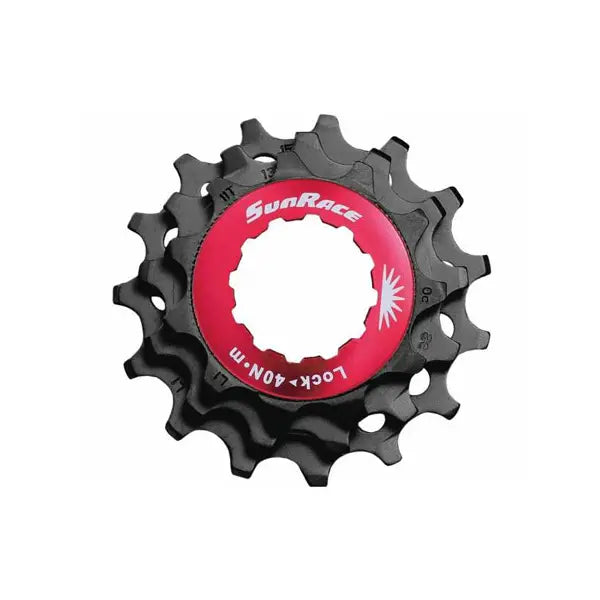 Sun Race SPCS12 12-speed sluitring+tandwielen 10-12-14T Microspline zwart