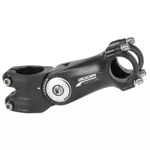 Zoom A-Head voorbouw alu. zwart 1.1/8' 105 mm. verstelbaar met klem 25.4 mm.