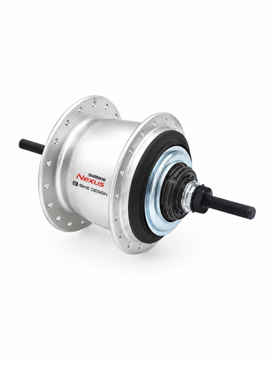 SHIMANO Nexus versnellingsnaaf 5-speed 36 G zilver cpl.