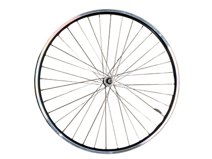 Voorwiel 28"- 622X19 Connect alu. zwart FM21 vast sp. 14 RVS