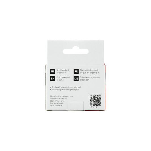 Simso 020040 schijfremblok organisch