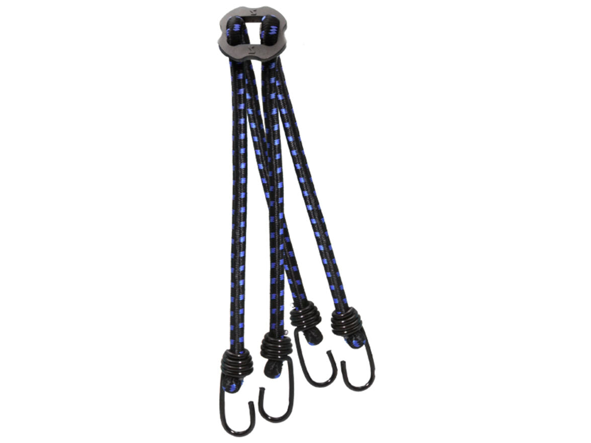 Simson 020346 spinbinder zwart/blauw met veiligheidsklem