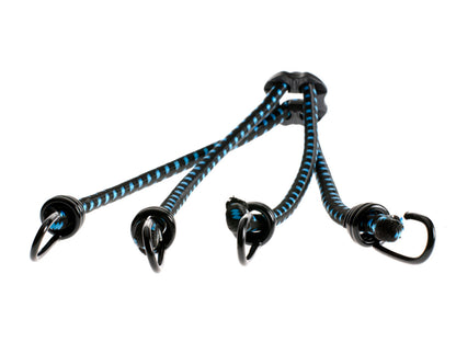 Simson 020346 spinbinder zwart/blauw met veiligheidsklem