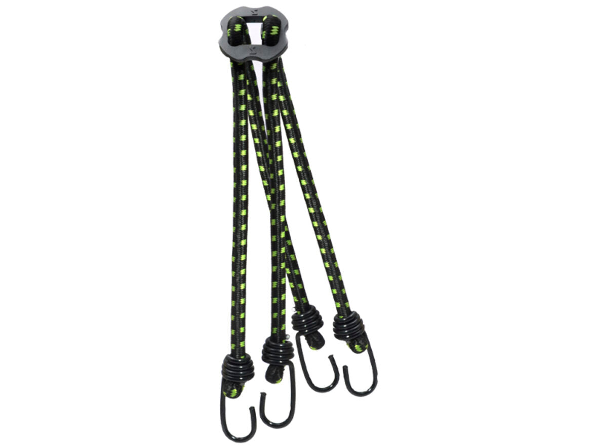 Simson 020347 spinbinder zwart/groen met veiligheidsklem