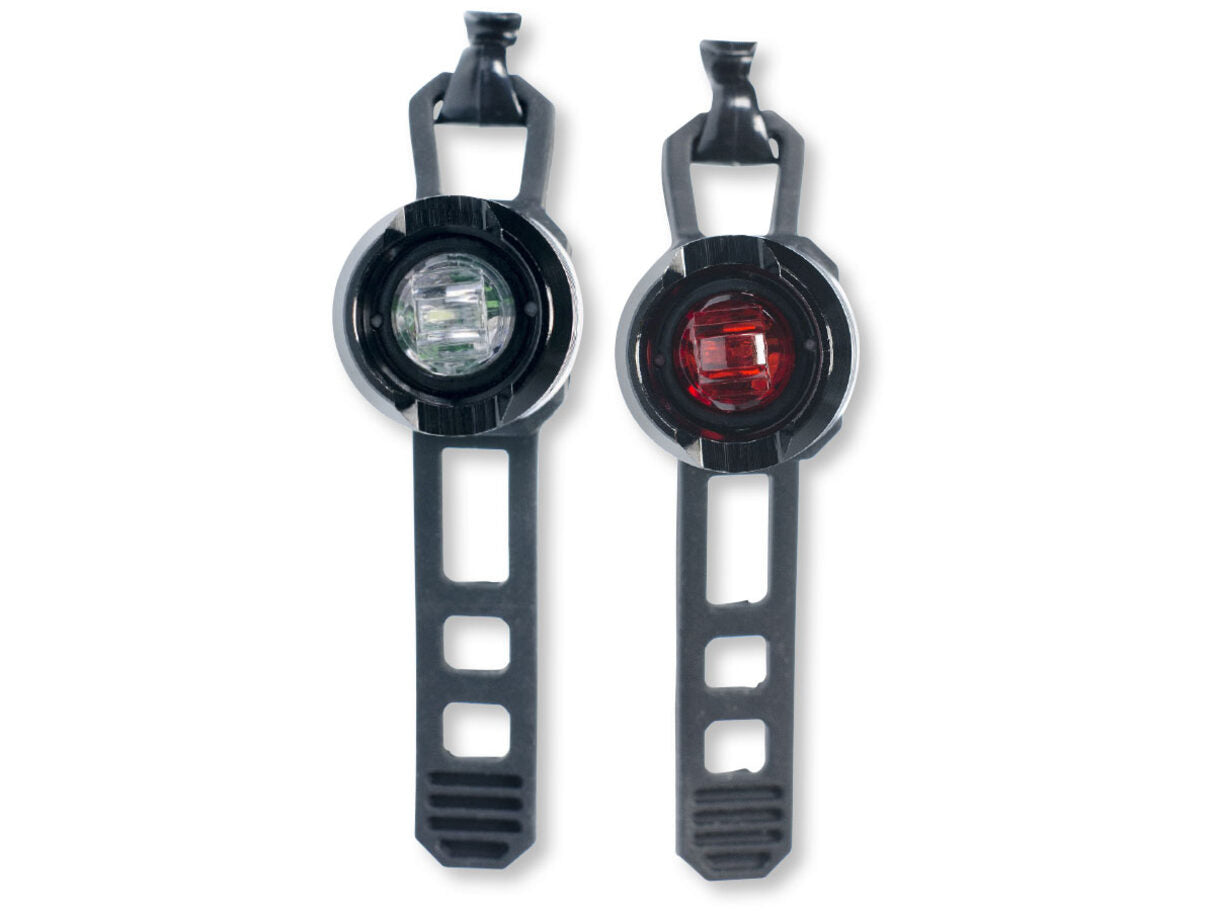 Simson 022009 batterij LED set "Bullet" 1 LED 2,5 LUX / 1,5 LUX